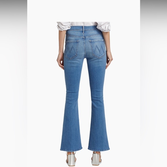 MOTHER SUPERIOR NWT Classic Blue Flared Women Jeans - Picture 3 of 4